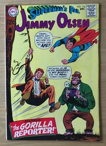 Superman's Pal Jimmy Olsen #116 DC Comics Edad de Plata "¡El REPORTERO GORILA!" En muy buen estado - Imagen 1 de 4