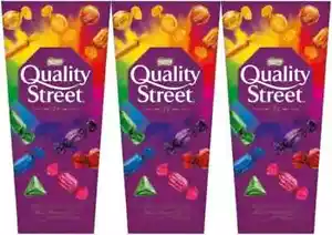 Nestle Quality Street Assorted Chocolate Box Pack of 3 x 220g Gift Pack - Picture 1 of 1