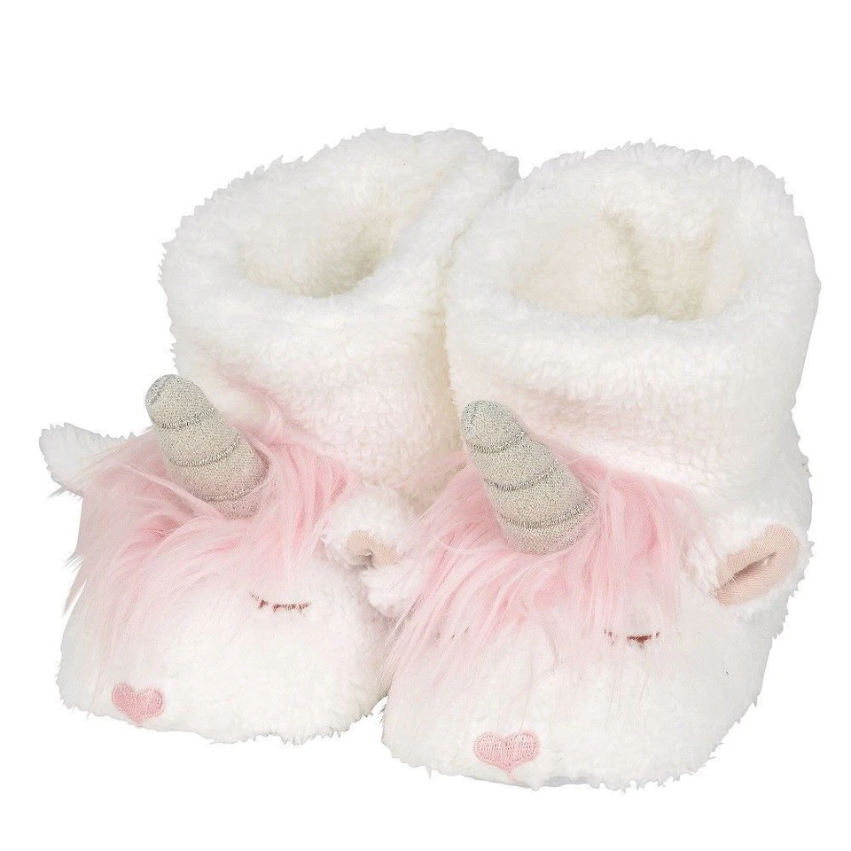 Dept 56 Snowpinions 全新 2018 SNOWPINION UNICORN SLIPPER,儿童选择尺寸 S,M,L — 第 1/1 张图片