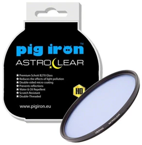 Pig Iron 82mm Astro Clear Filter Night Sky Light Pollution Reducer for Starscape - Picture 1 of 12