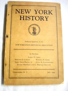 New York History History Journal July, 1944 - Bild 1 von 1