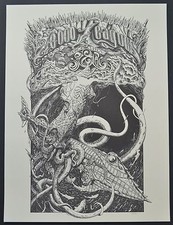 Andrew Ghrist 20,000 Leagues Under The Sea letterpress movie poster Taylor Ansin