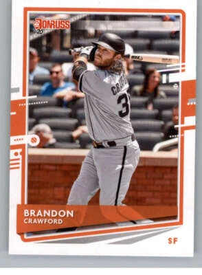 2020 Donruss #189 Brandon Crawford NM-MT Giants - Image 1 of 2