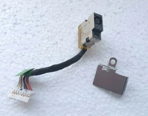 HP 15-BR 15-AS 15-AU 15-CC 15-W DC IN Jack Power Socket Cable + Bracket TESTED - Afbeelding 1 van 2