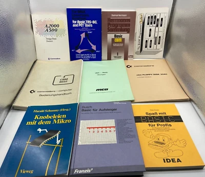 #SE3206# Sammlung Commodore CBM PC Computer Anleitung Bücher *RAR* Vintage - Bild 1 von 4