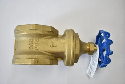 Proflo Non Rising Stem Gate Valve 4" Brass Threaded PFT300P Above Ground - Image 1 of 4