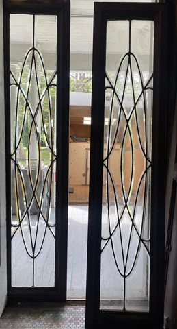 Beveled side lights/Entry door set Cover