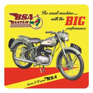 BSA Bantam melamine drinks mat / coaster (og) - Picture 1 of 1
