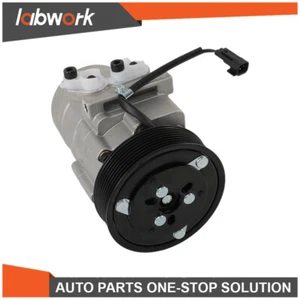 Labwork A/C Compressor w/Clutch For 2011-16 Ford F-250 Super Duty 6.7L CO 11358C - Picture 1 of 20
