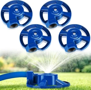 4 Pack Cast Iron Circular Spot Sprinkler Reliable Metal American Threaded Joints - Picture 1 of 6