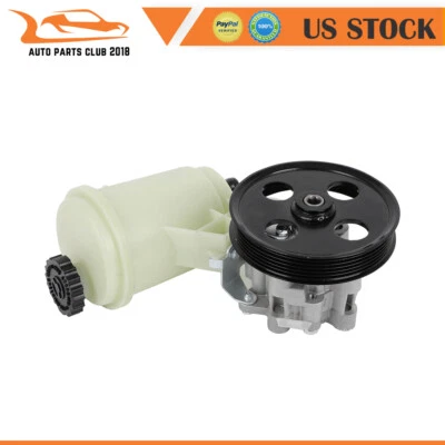 Power Steering Pump w/ Reservoir & Pulley for Ram 1500 2011-2012 V6 3.7L V8 4.7L - Image 1 of 4
