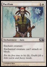 4x Pacifism M12 MtG Magic White Common 4 x4 Card Cards