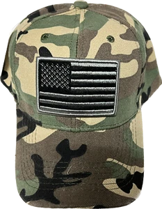 USA American Flag Front Style Baseball Cap Adjustable Embroidered Outdoor - Picture 1 of 24