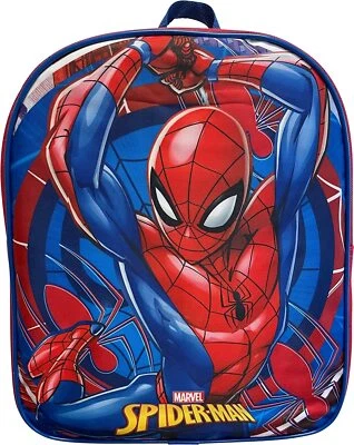 Marvel Avenger Spiderman Toddler Backpack School Book bag Preschool Boy Kids 12" - Image 1 of 4