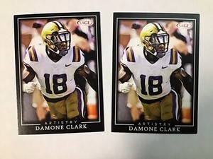 2022 Sage Artistry #10 Damone Clark 2 card LOT Free Shipping