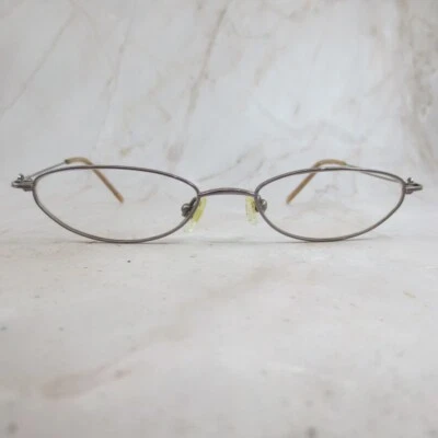 Marco de gafas Adrienne Vittadini AV 8006 911 para mujer Gunmetal ovalado 49-16-135 Foto 1 de 4