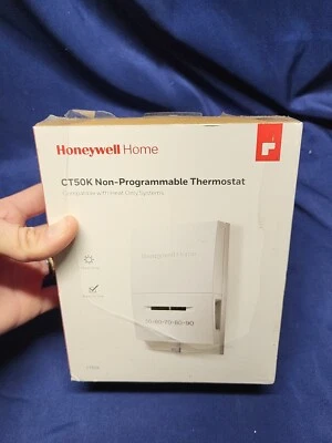 Termostato Honeywell Standard CT50K1002 somente calor - Imagem 1 de 3