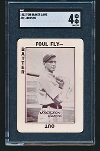 1913 Tom Barker Game 'SHOELESS' JOE JACKSON SGC 4 - Picture 1 of 2