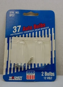 BP37 Wagner Lighting 2 Piece 12 Volt Bulbs Made In The Usa - Picture 1 of 3