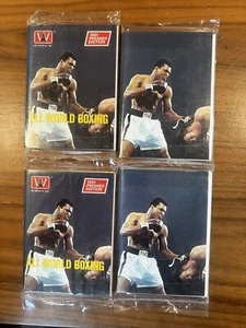 (4) 1991 All World Boxing Sealed Packs AW Sports Muhammad Ali PREMIERE🥊🏆 - Picture 1 of 6