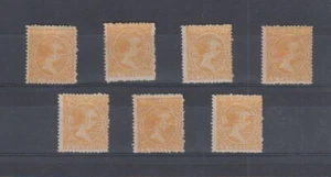 ESPAÑA. EDIFIL 229 */(*). 15 CT AMARILLO ALFONSO XIII TIPO PELÓN. - Picture 1 of 2