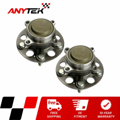 Par de cojinetes de rueda trasera y buje para Acura RLX 2014 2015 2016 2017 2018-2020 2x2 Foto 1 de 4