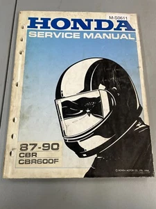 OEM 1987-1990 CBR600F DEALER SERVICE MANUAL 61MN402 - Bild 1 von 24