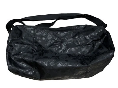 Nuevo con etiquetas Bolso de Lona Grande Victoria's Secret Gimnasio Fin de Semana Negro Floral Primavera 2024 Foto 1 de 4