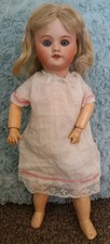 NEAR MINT FACTORY ORIGINAL DARLING LITTLE ANTIQUE 11 INCH FRENCH SFBJ BLEUETTE