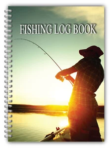 LIBRO DIARIO DE REGISTRO DE PESCA A5/DIARIO/CUMPLEAÑOS ESTÁNDAR PAPÁ DÍA REGALO 01 - Imagen 1 de 3