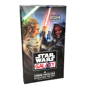 2024 Topps Star Wars Chrome Galaxy Hobby Box - Picture 1 of 2