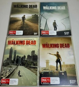 The Walking Dead - Seasons 1 to 4 - Complete (DVD boxsets 2013) - Picture 1 of 7