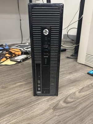 HP ProDesk 400 G1 SFF Intel Core i3-4160 3.60GHz CPU 8GB 250GB SSD Windows 10 - Image 1 of 4