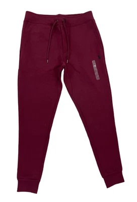 Men's Polo Ralph Lauren Burgundy, Black Small Pony Drawstring Jogger Pants - Image 1 of 4