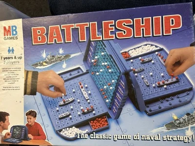 Battleship MB Games 1996 Milton Bradley classic vintage board game, rare version - Image 1 of 4