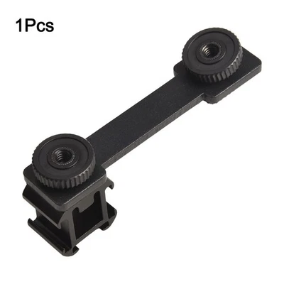 1X Triple Cold Shoe Mount Extension Stand For Zhiyun Smooth 4 Feiyu Vimble 2 HOT - Image 1 of 4