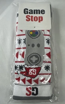 GameStop Holiday Socks GME Merchandise Promo RARE NEW - Image 1 of 4