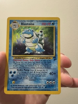 Pokémon - NM (Excellent) Base Set 2 Blastoise 2/130 Holo Rare 2000 💧 - Image 1 of 4