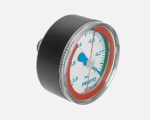 Manómetro medidor de vacío Festo VAM-63-V1/0-R1/4-E-RG (547843) -1...0 bar NUEVO - Imagen 1 de 3