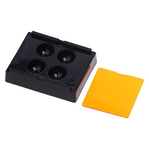 4 Holes Dental Shading Light Box Composite Resin Mixing Well Light-proof Cas _cn - Picture 1 of 11