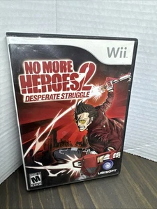No More Heroes 2: Desperate Struggle (Nintendo Wii, 2010) Sin manual probado - Imagen 1 de 6