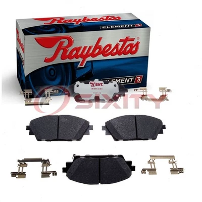 Juego de pastillas de freno de disco delanteras Raybestos Element3 para Mazda 3 2014-2018 sin frenos Foto 1 de 4
