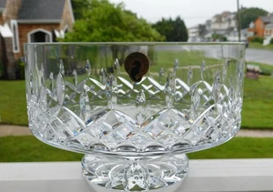 WATERFORD LISMORE SIMPLICITY BOWL WITH LABELS 5 1/4" H X 8" W - Picture 1 of 4