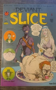 Deviant Slice Comix #2 Greg Irons, Tom Veitch $0.50 Cover Price Print Mint - Picture 1 of 4