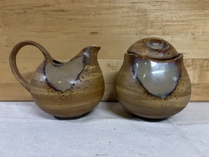 Juego de crema azucarero de gres marrón Sango Splash 4951 - Imagen 1 de 4