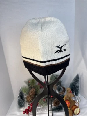 Mizuno Beanie Beige/Black Brown Beanie Med. - Image 1 of 4