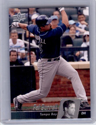 2010 Upper Deck Pat Burrell Tampa Bay Rays #480 2120 - Image 1 of 2