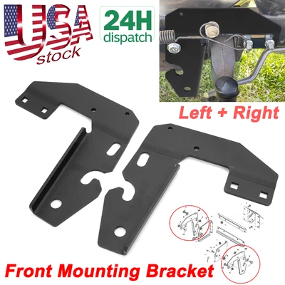 ZLYTOMORCYAL For John Deere 46" Front Blade / Snow Plow GXH24760 GXH24761 Mounting Brackets