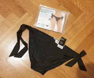 Bikini Unterteil Hose schwarz Gr. 40 seitlich zu binden NEU OVP - Bild 1 von 6