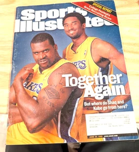 Sports Illustrated - together again Kobe/shaq - June 25th 2001 - Picture 1 of 6